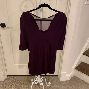 Blouse with Mesh Back